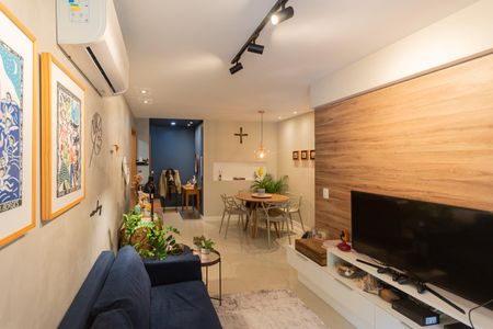 Sala de apartamento à venda com 3 quartos, 85m² em Tijuca, Rio de Janeiro