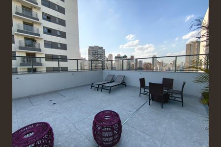 Studio à venda com 28m², 1 quarto e sem vaga Studio à venda com 28m², 1 quarto e sem vagaTerraço