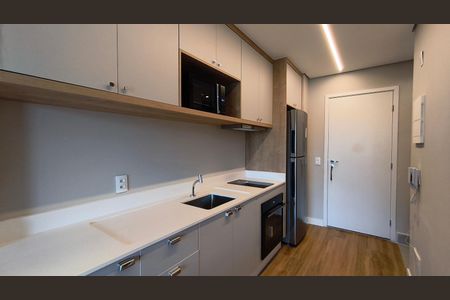 Studio à venda com 28m², 1 quarto e sem vaga Studio à venda com 28m², 1 quarto e sem vagaCozinha