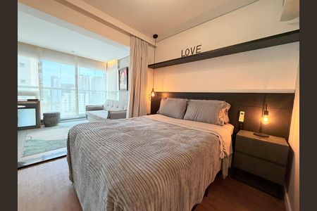 Quarto de apartamento para alugar com 1 quarto, 30m² em Vila Cordeiro, São Paulo