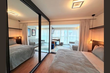 Quarto de apartamento para alugar com 1 quarto, 30m² em Vila Cordeiro, São Paulo