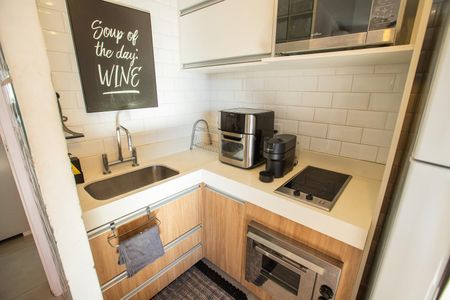 Apartamento para alugar com 82m², 1 quarto e sem vagaCozinha
