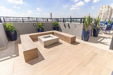 Apartamento para alugar com 40m², 2 quartos e sem vaga Apartamento para alugar com 40m², 2 quartos e sem vagaÁrea comum - Terraço