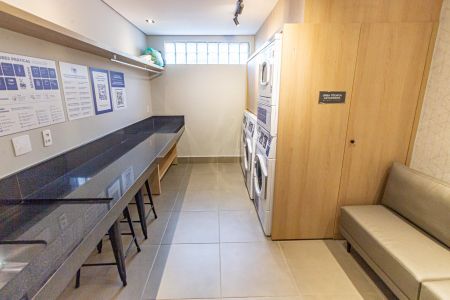 Apartamento para alugar com 40m², 2 quartos e sem vaga Apartamento para alugar com 40m², 2 quartos e sem vagaÁrea comum - Lavanderia
