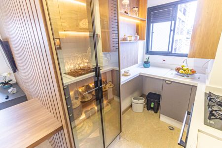 Apartamento para alugar com 40m², 2 quartos e sem vaga Apartamento para alugar com 40m², 2 quartos e sem vagaCozinha e Área de Serviço