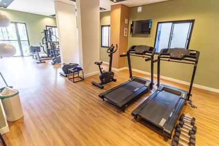 Apartamento para alugar com 40m², 2 quartos e sem vaga Apartamento para alugar com 40m², 2 quartos e sem vagaÁrea comum - Academia