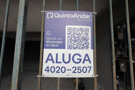 Placa Instalada - 14/07/2026 - JAWK-33 de casa para alugar com 1 quarto, 70m² em Jardim do Estádio, Santo André