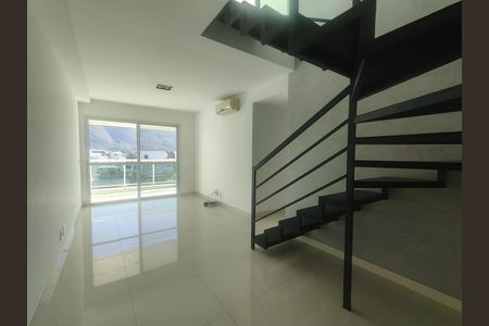 Sala de apartamento para alugar com 4 quartos, 165m² em Barra da Tijuca, Rio de Janeiro