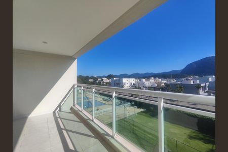 Varanda de apartamento para alugar com 4 quartos, 165m² em Barra da Tijuca, Rio de Janeiro