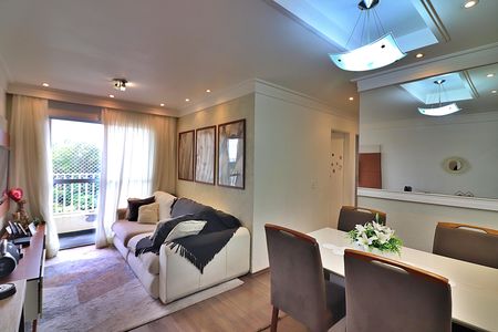 Sala  de apartamento à venda com 3 quartos, 62m² em Vila Santa Cassia, São Bernardo do Campo