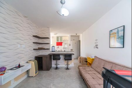 Sala de apartamento à venda com 3 quartos, 55m² em Vila Palmares, Santo André