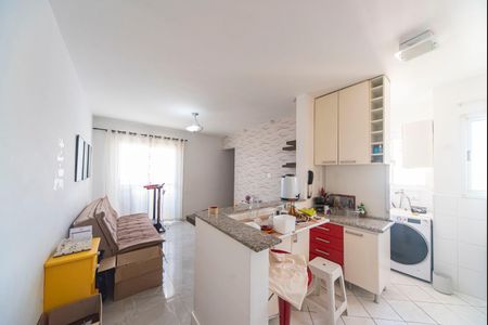 Sala de apartamento à venda com 3 quartos, 55m² em Vila Palmares, Santo André
