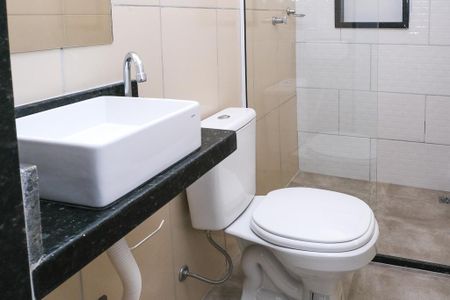 Studio para alugar com 65m², 2 quartos e sem vaga Studio para alugar com 65m², 2 quartos e sem vagaBanheiro