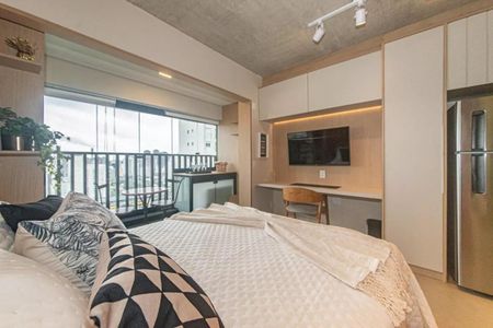Studio para alugar com 25m², 1 quarto e sem vagaQuarto