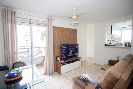 Sala de apartamento à venda com 3 quartos, 100m² em Cabral, Contagem
