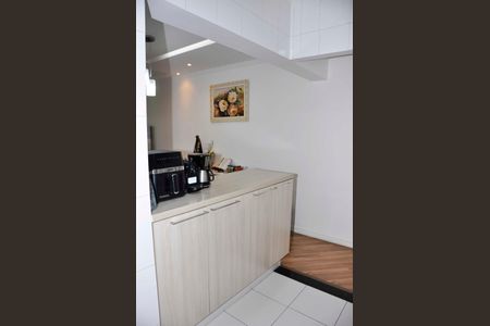 Apartamento à venda com 74m², 3 quartos e 2 vagas Apartamento à venda com 74m², 3 quartos e 2 vagasDetalhe - Cozinha Americana