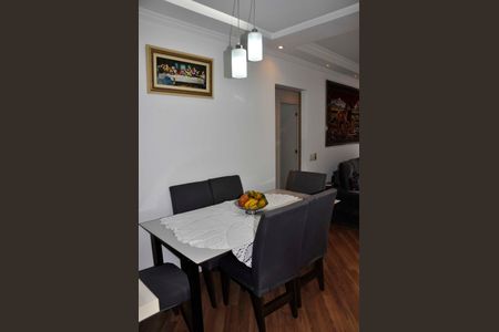 Apartamento à venda com 74m², 3 quartos e 2 vagas Apartamento à venda com 74m², 3 quartos e 2 vagasDetalhe - Sala de Jantar
