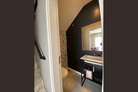Banheiro de casa de condomínio à venda com 3 quartos, 117m² em Cidade Nova, Jundiaí