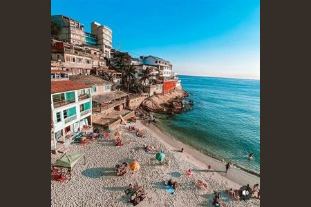 Apartamento para alugar com 27m², 1 quarto e sem vagaVista externa dos prédios