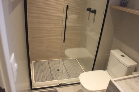 Apartamento à venda com 79m², 2 quartos e 1 vagaBanheiro da Suíte 