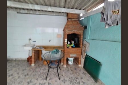 Área comum - Churrasqueira de casa para alugar com 2 quartos, 65m² em Guilhermina, Praia Grande