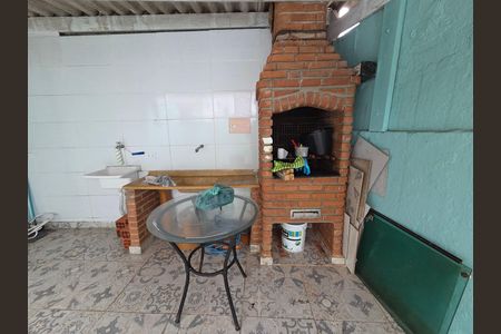 Área comum - Churrasqueira de casa para alugar com 2 quartos, 65m² em Guilhermina, Praia Grande
