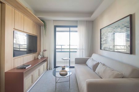 Sala de apartamento para alugar com 1 quarto, 40m² em Vila Dom Pedro I, São Paulo