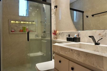 Apartamento à venda com 90m², 3 quartos e 2 vagas Apartamento à venda com 90m², 3 quartos e 2 vagasBanheiro Social