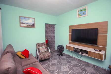 Sala de casa à venda com 2 quartos, 125m² em Parque Marajoara, Santo André