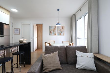 Apartamento para alugar com 40m², 1 quarto e sem vagaSala