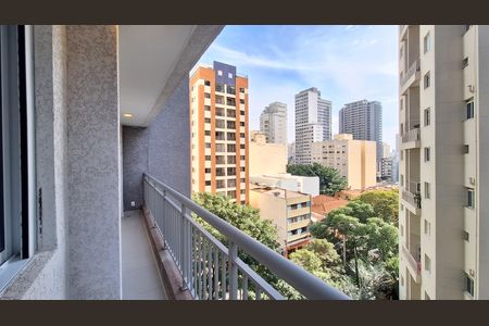 Apartamento para alugar com 40m², 1 quarto e sem vagaVaranda