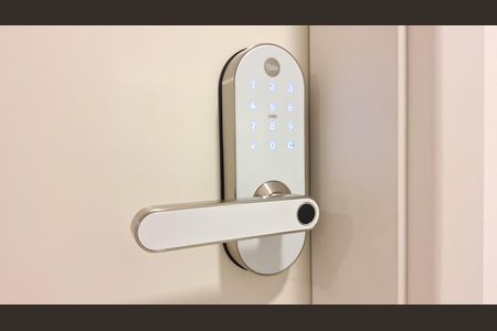 Apartamento para alugar com 40m², 1 quarto e sem vagaFechadura eletrônica