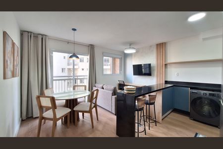 Sala de apartamento para alugar com 1 quarto, 40m² em Perdizes, São Paulo