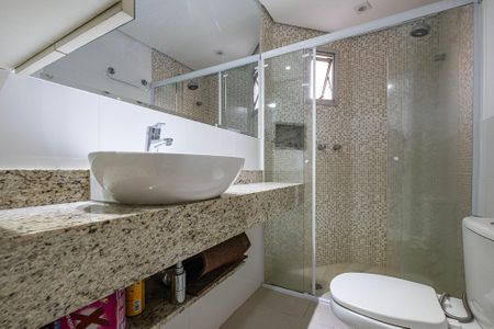 Banheiro de apartamento para alugar com 1 quarto, 40m² em Paraíso, São Paulo