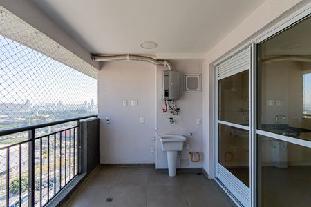 Varanda de apartamento à venda com 2 quartos, 53m² em Barra Funda, São Paulo
