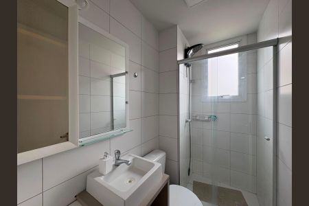 Apartamento à venda com 61m², 1 quarto e 2 vagas Apartamento à venda com 61m², 1 quarto e 2 vagasBanheiro