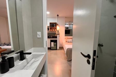 Apartamento à venda com 30m², 1 quarto e sem vaga Apartamento à venda com 30m², 1 quarto e sem vagaBanheiro