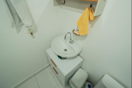 Apartamento à venda com 27m², 1 quarto e sem vaga Apartamento à venda com 27m², 1 quarto e sem vagaBanheiro da Suíte