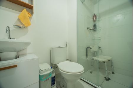 Apartamento à venda com 27m², 1 quarto e sem vaga Apartamento à venda com 27m², 1 quarto e sem vagaBanheiro da Suíte