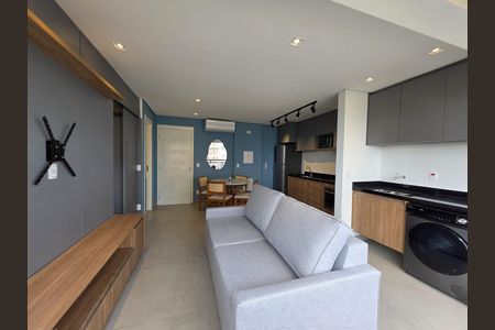 Apartamento para alugar com 40m², 1 quarto e 1 vaga Apartamento para alugar com 40m², 1 quarto e 1 vagaSala