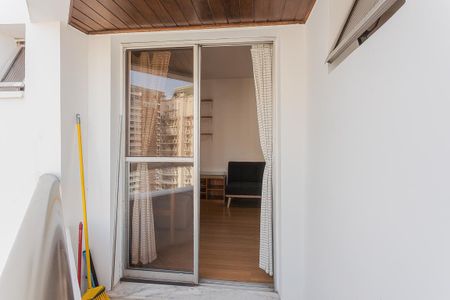 Varanda da Sala de apartamento à venda com 1 quarto, 44m² em Paraíso, São Paulo
