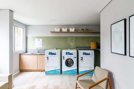 Apartamento à venda com 34m², 2 quartos e sem vaga Apartamento à venda com 34m², 2 quartos e sem vagaLavanderia