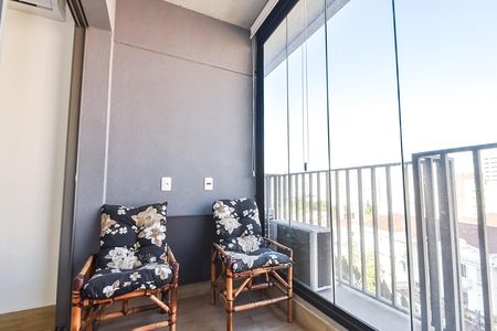 Apartamento à venda com 45m², 1 quarto e sem vaga Apartamento à venda com 45m², 1 quarto e sem vagaVaranda