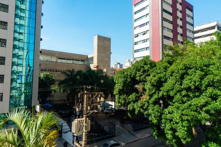 Vista da Sacada da Sala de apartamento para alugar com 1 quarto, 40m² em Vila Clementino, São Paulo