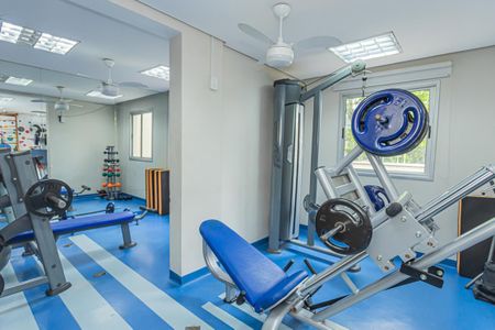 Apartamento para alugar com 43m², 2 quartos e 1 vaga Apartamento para alugar com 43m², 2 quartos e 1 vagaÁrea comum - Academia