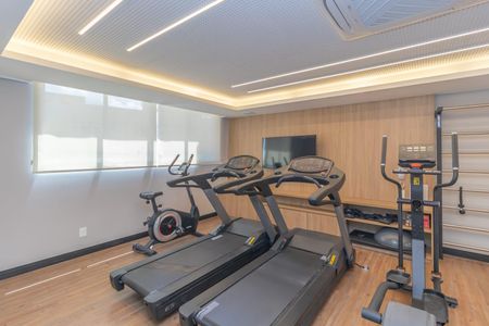 Apartamento à venda com 84m², 3 quartos e 2 vagas Apartamento à venda com 84m², 3 quartos e 2 vagasAcademia