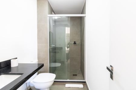 Studio para alugar com 35m², 1 quarto e 1 vaga Studio para alugar com 35m², 1 quarto e 1 vagaBanheiro