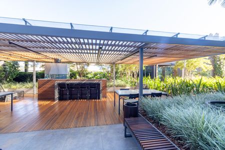 Studio para alugar com 35m², 1 quarto e 1 vaga Studio para alugar com 35m², 1 quarto e 1 vagaÁrea comum - Churrasqueira