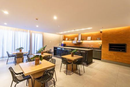 Studio para alugar com 35m², 1 quarto e 1 vaga Studio para alugar com 35m², 1 quarto e 1 vagaÁrea comum - Salão de festas