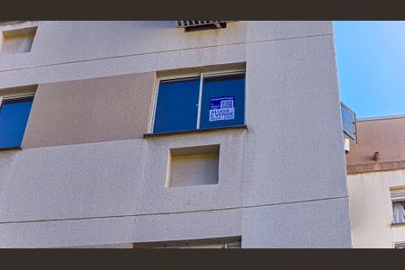 Apartamento para alugar com 45m², 2 quartos e sem vaga Apartamento para alugar com 45m², 2 quartos e sem vagaFachada do bloco com placa